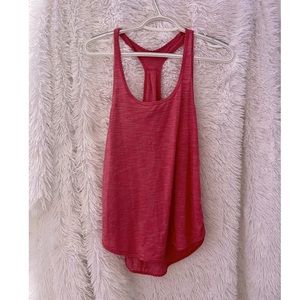 Lululemon Pink Racerback Tank Top